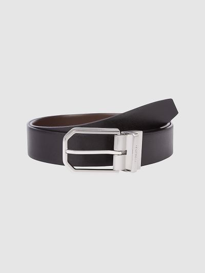 Calvin Klein Táskák & Kiegészítők HU506919 | Calvin Klein Reversible Bőr Férfi Öv Fekete / Sötét Bar